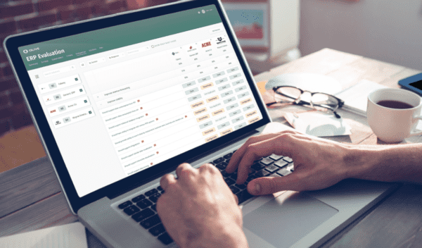 The ERP software selection process in Olive