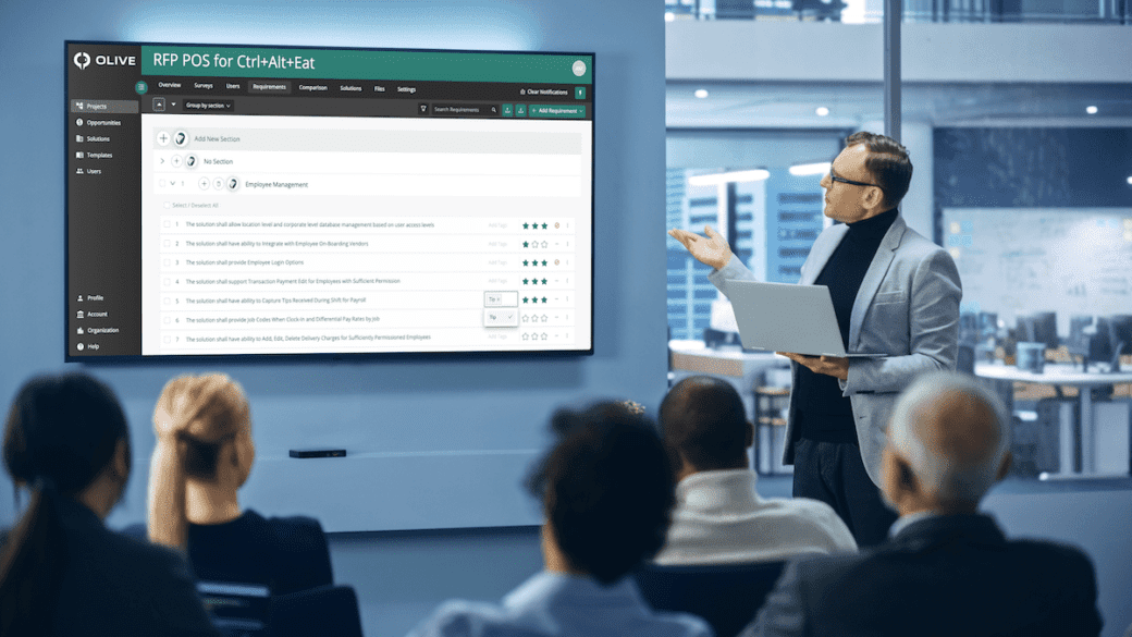 RFP Tool | Olive Technologies