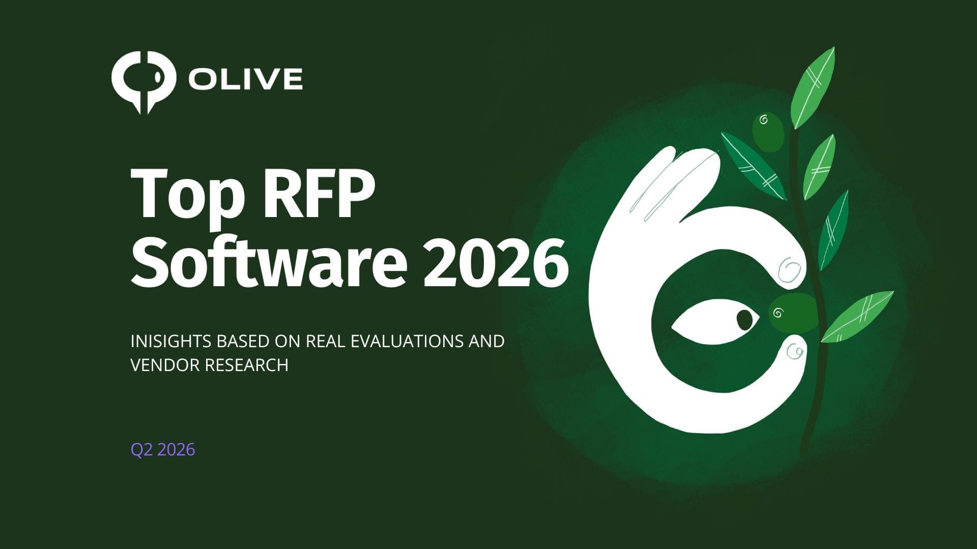 Top RFP Software Vendors 2026